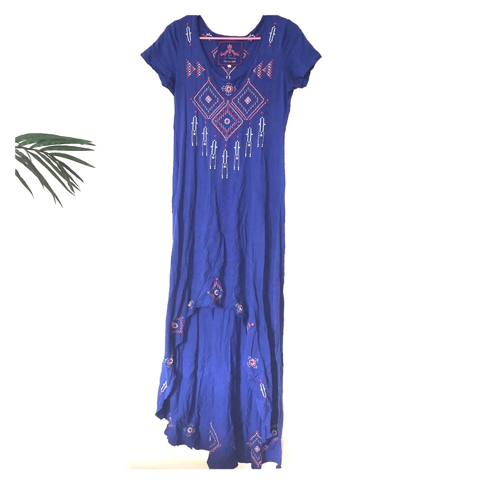 Free people high low maxi dress